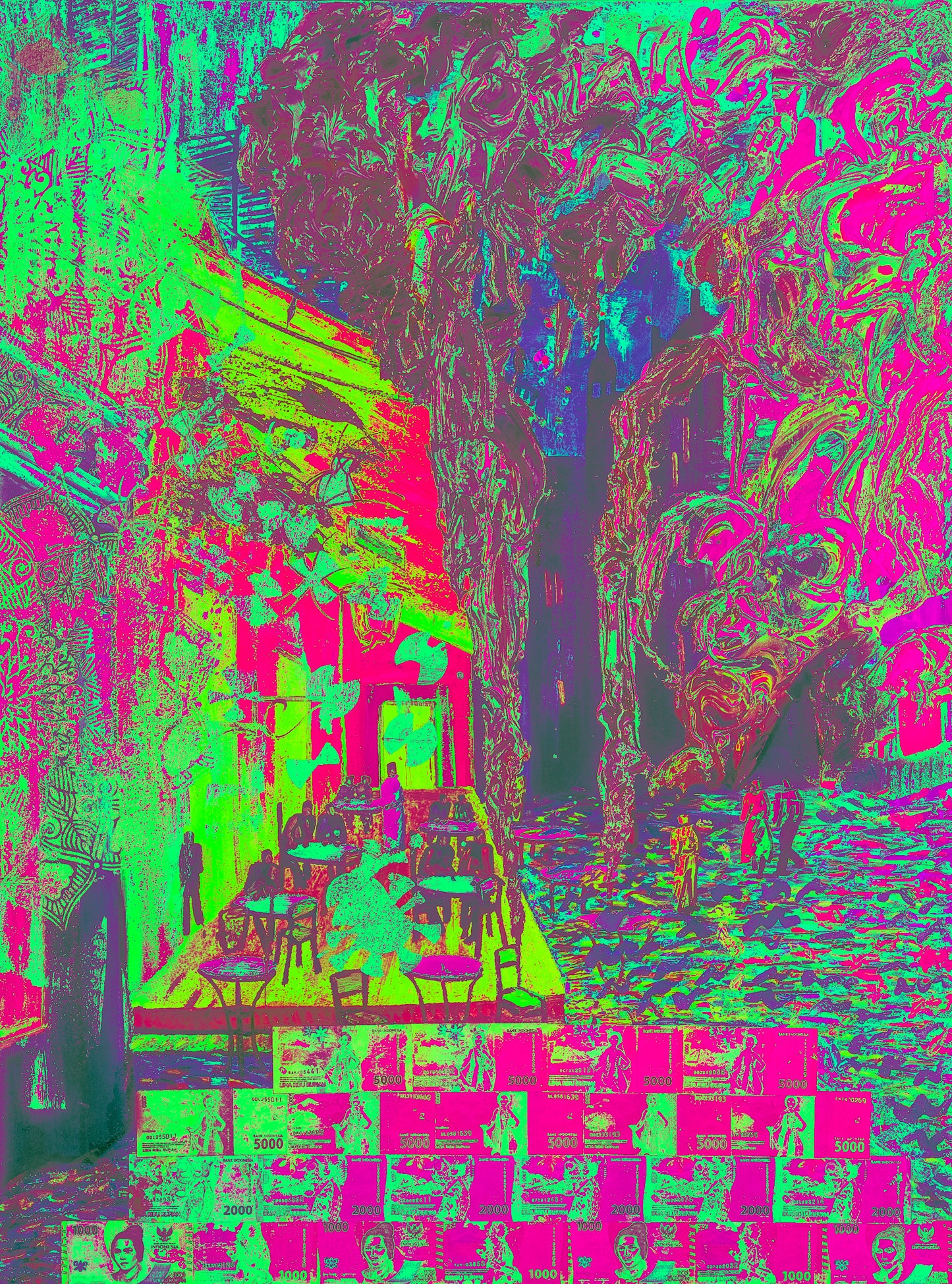 Bali's Starry Night - Prints