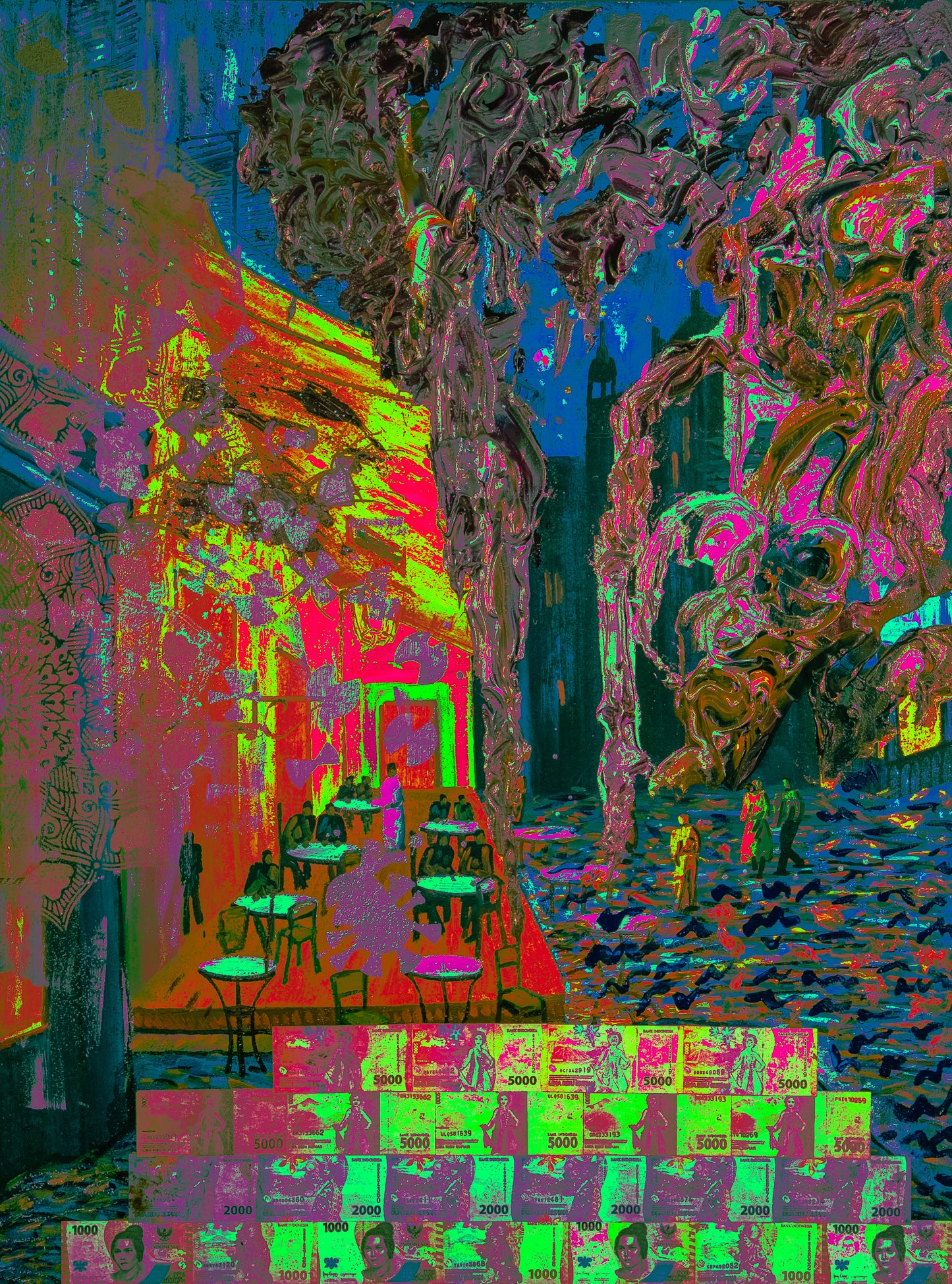 Bali's Starry Night - Prints