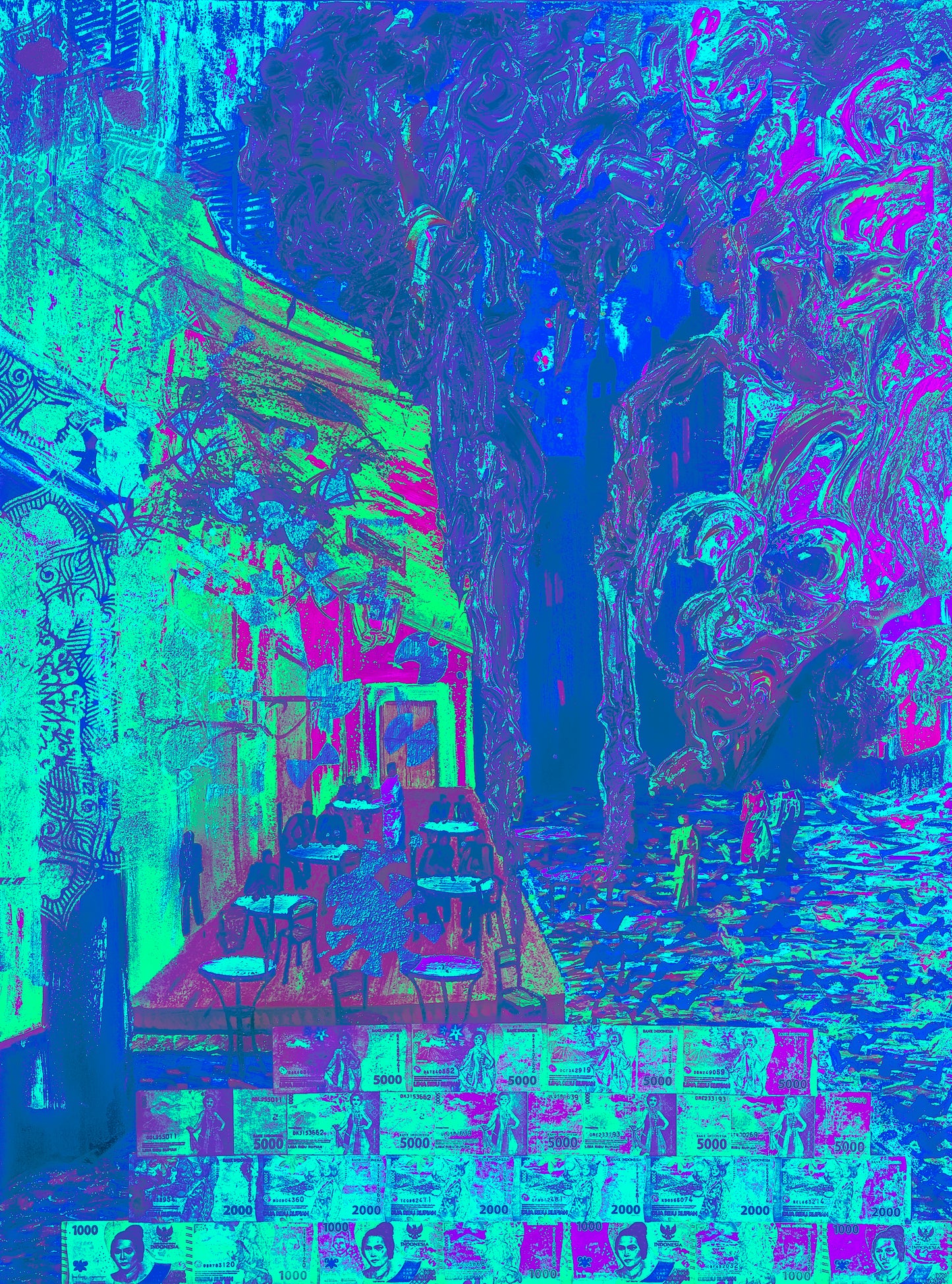 Bali's Starry Night - Prints