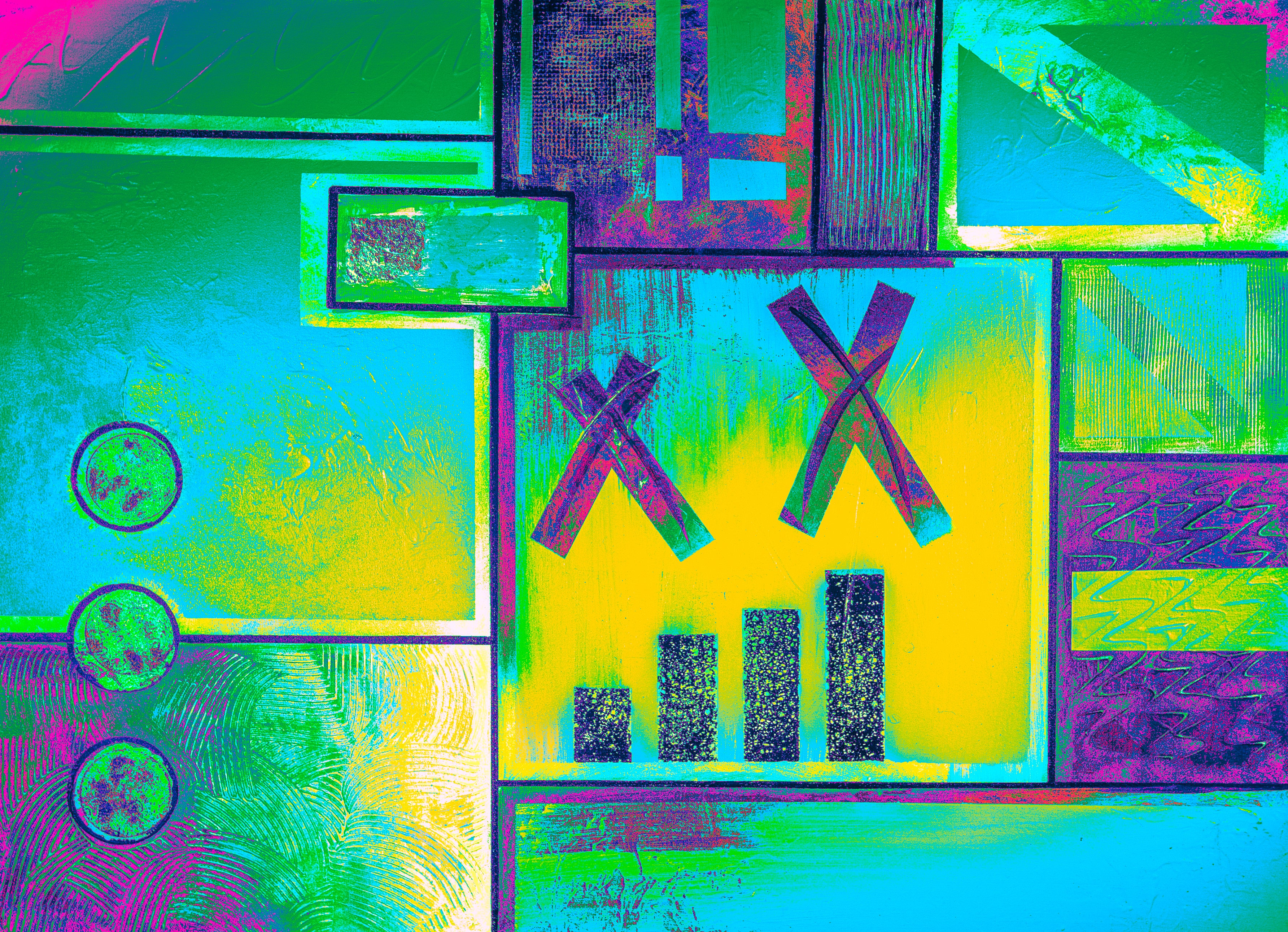 X v X  Pink - Prints